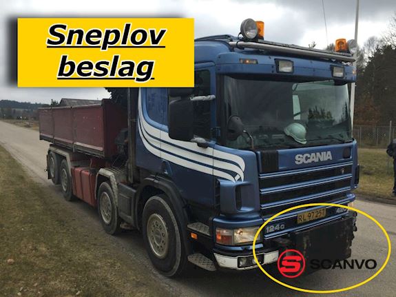 Scania sneplovs ophæng komplet 4-serie snowplow - 1