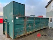 24m3 container - 6500 mm - Lukket frontrum open - 4