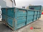 24m3 container - 6500 mm - Lukket frontrum open - 3