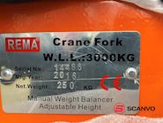 Diverse 3000 kg REMA pallegaffel (CE godkendt) Tilbehør - 10