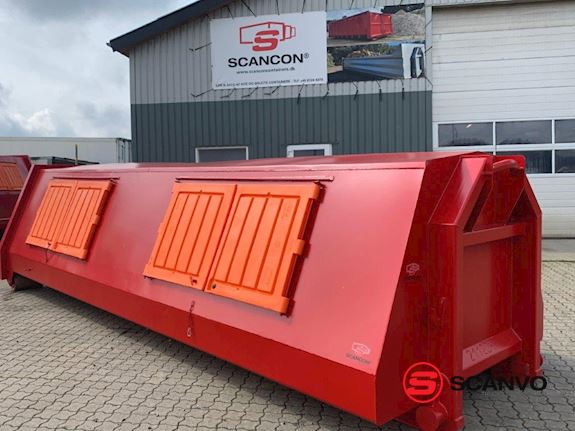 Scancon SL6013 - 6000mm lukket container 13m3 Lukket affaldscontainer - 1