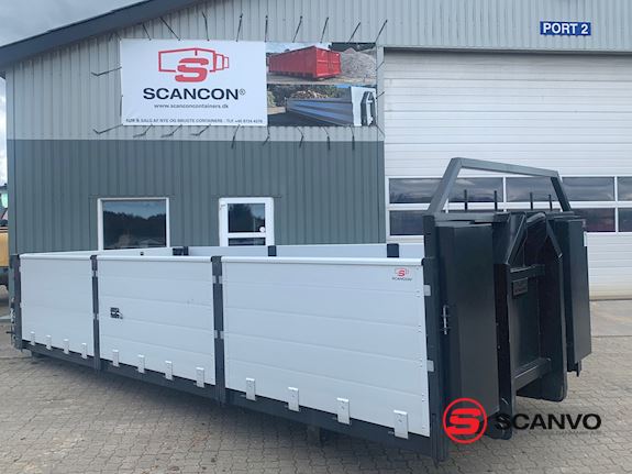 Scancon 6000 mm alu lad + aut. bagsmæk - Model SAL6014 open - 1