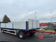 DAPA 20 ton 8,0 mtr. lad +  containerlåse Open box - 5