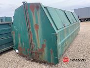 Sydfyns Jernvarefabrik 6000mm - 26m3 Lukket affaldscontainer - 2