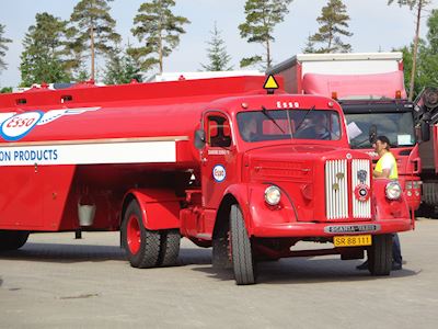 Besøg af Veteran Lastvogns Rally 2013