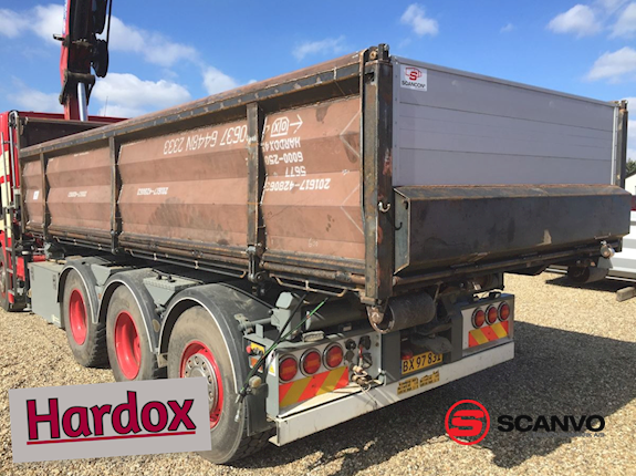 Scancon 6,3 m - Hardox pendelcontainer m/helside pendel Boardmatic - 1
