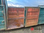 24m3 container - 6500 mm - Lukket frontrum Combi - 6