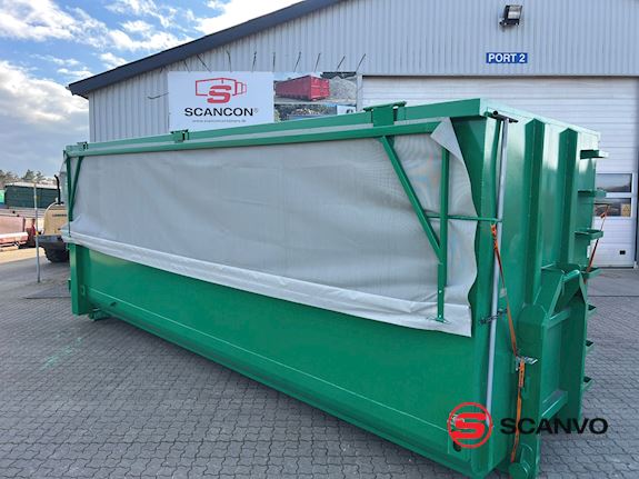 Scancon SH7040 - 7000 mm HARDOX Letvægts fliscontainer pritsche - 1