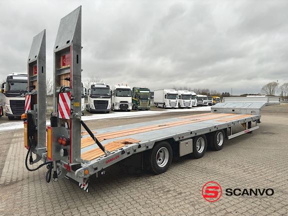 Hangler 3-aks 2,80m ramper Tieflader - 1
