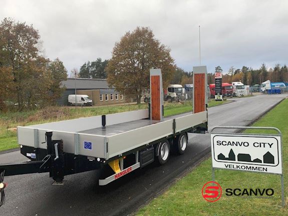 Hangler TPS-H 140 2 akslet kærre med ramper Tieflader - 1