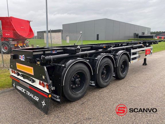 HRD 3-aks 20" + 30" ADR Container-chassis - 1