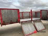 Verschiedene 18m3 - Finer container m/rustfri bund pritsche - 7
