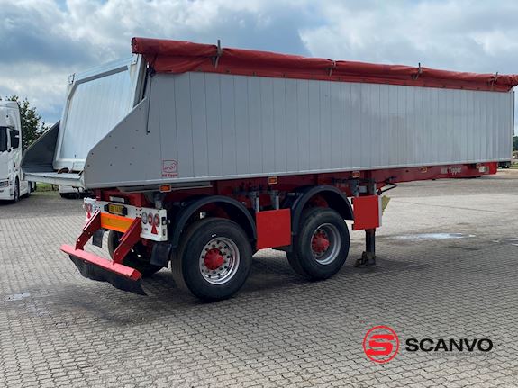 HK Tipper S38B 25m3 alu kasse m/plastindlæg Tip - 1