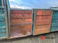 24m3 container - 6500 mm - Lukket frontrum pritsche - 6