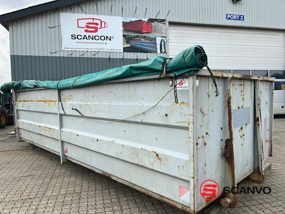 Scancon 6000 mm - 20m3 - Bagdøre + Rullepresenning pritsche - 1