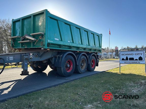 HK Tipper K25T - 15m3 stål kasse aut bagsmæk Kippanhänger - 1