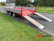 Hangler TPS-H 140 2 akslet kærre med ramper Maskintransport - 9