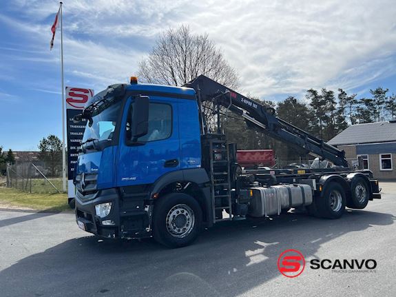 Mercedes-Benz Antos 2546 - Hiab 192 E kran Hejs/kran - 1