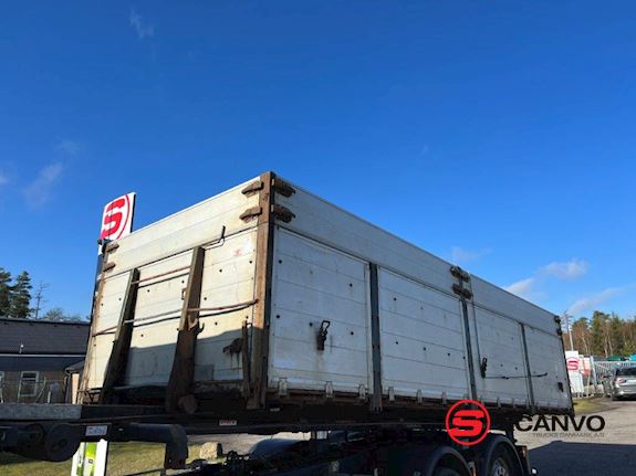Diverse 6900mm alu korn lad - 25m3 Åben - 1