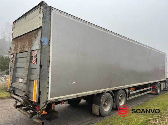 Fruehauf 13,6 mtr box - lodretstående lift Boks Trailer - 1