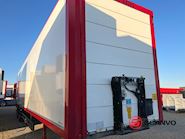 Kel-Berg 13,6 mtr. - 94m3 - 2500 kg lift Boks Trailer - 15