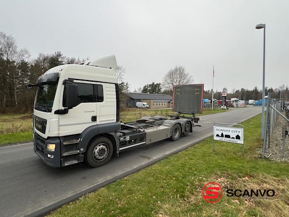 MAN TGS 26-500 6x2-4 LL Wechselrahmen/Containeranhänger - 1