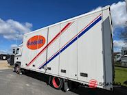 Scania R410 DB 4x2 MLB + tandem trailer 121m3 Koffer aufbau - 17