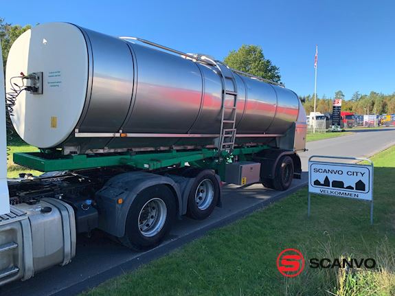 SVF 20000 ltr isoleret rustfri mælketank Tankopbygning - 1