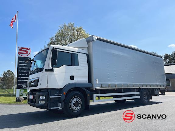 MAN TGM 18-340 BL Gardin - 1