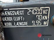 HMF 20,5 T/M Kran konsol med træk travers Tilbehør - 11