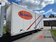 Scania R410 DB 4x2 MLB + tandem trailer 121m3 Closed box - 11