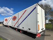 Scania R410 DB 4x2 MLB + tandem trailer 121m3 Closed box - 14