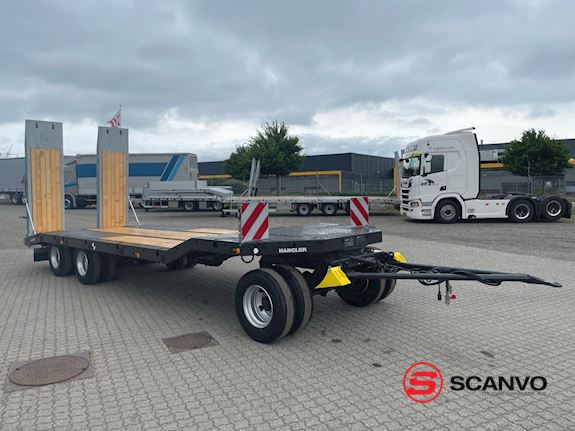 Hangler DTL-H 300 30/24 ton maskin hænger til traktor Low loader - 1