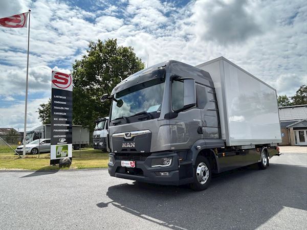 MAN TGL 8-220 4x2 BL incl. 2 stk veksellad, Fast kasse