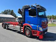 Mercedes-Benz Antos 2545 - HMF 1520K-RCkran Container system/crane - 2