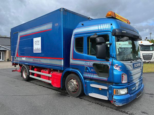 Scania P320 DB 4x2 MLB - low entry, Koffer aufbau