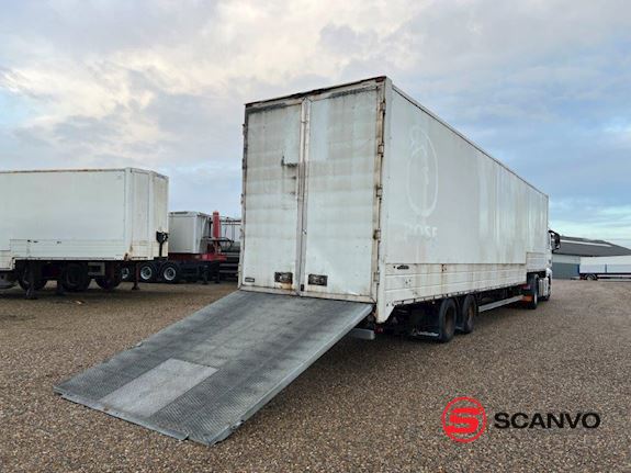 Leci 13,6 mtr. box læsserampe Boks Trailer - 1