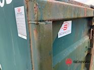 Miljø Art A/S 24m3 container - 6500 mm - Lukket frontrum Åben - 5