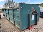Miljø Art A/S 24m3 container - 6500 mm - Lukket frontrum Åben - 6