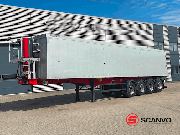 Langendorf SKA36 60m3 alu kasse med plastindlæg Tipper - 1