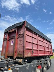 HC-Container S6435KU kranudskæring + net presenning Åben - 2