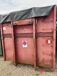 HC-Container S6435KU kranudskæring + net presenning Åben - 9