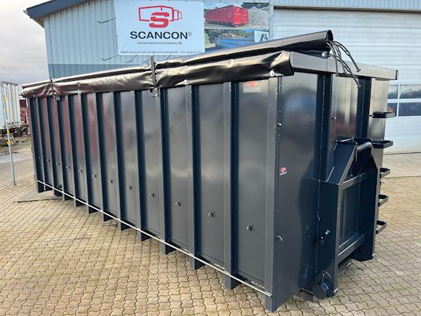 Scancon SH6028 - Hardox 450 + Presenning, Åben