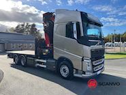 Volvo FH 420 - HMF 4020K5 + Jib FJ1000 K3 Kran/Fast lad - 3
