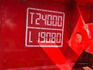 Kel-Berg D24B3 7,0 - 7,5 mtr. containere Overførsels - 20