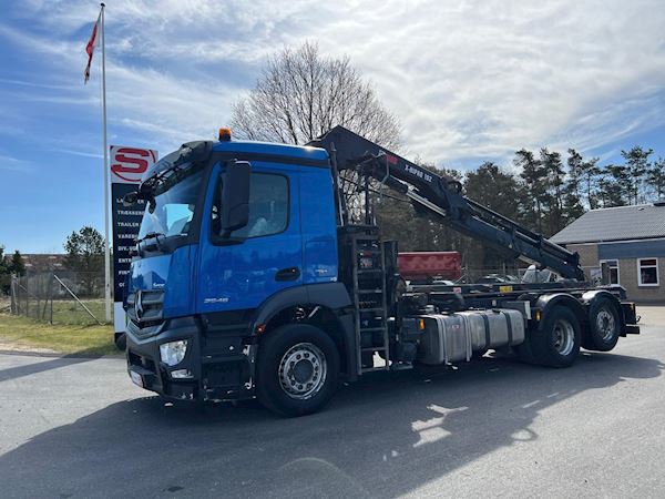 Mercedes-Benz Antos 2546 - Hiab 192 E kran, Hejs/kran