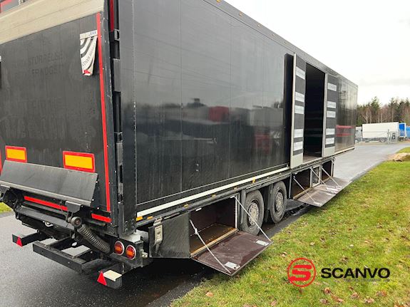 Schmitz 13,6 mtr kasse - lodretstående lift Boks Trailer - 1