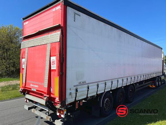 Kel-Berg D100V 13,6 mtr gardin - lodretstående lift City - 1