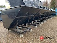 Intra Materialhantering AB Vip container 765 ltr / 0,9m3 gaffellommer m/transport hjul Tip / vip container - 11