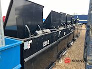 Intra Materialhantering AB Vip container 765 ltr / 0,9m3 gaffellommer m/transport hjul Tip / vip container - 9